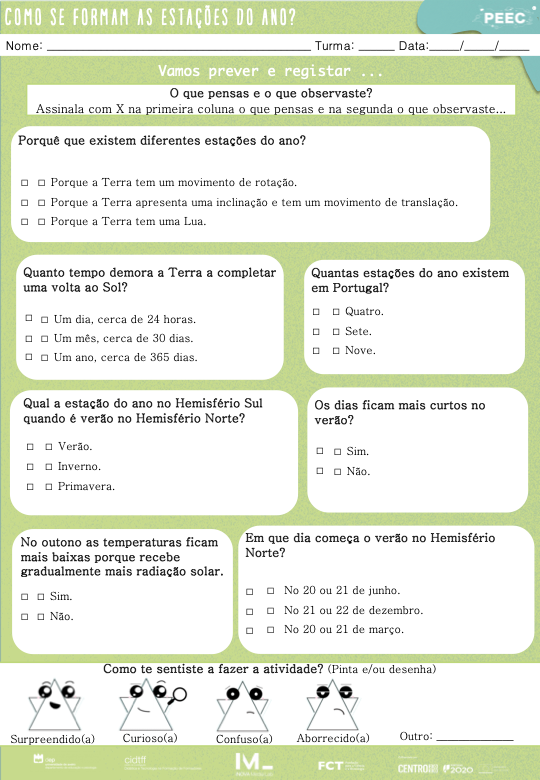 imagem das cartas e caixas da atividade