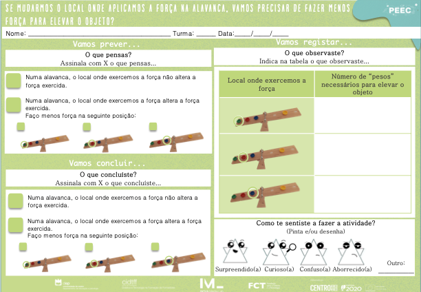 imagem das cartas e caixas da atividade