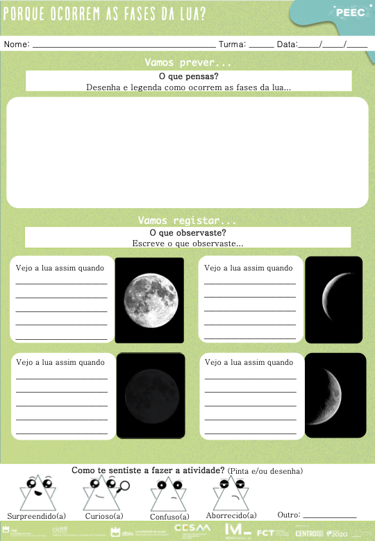 imagem das cartas e caixas da atividade