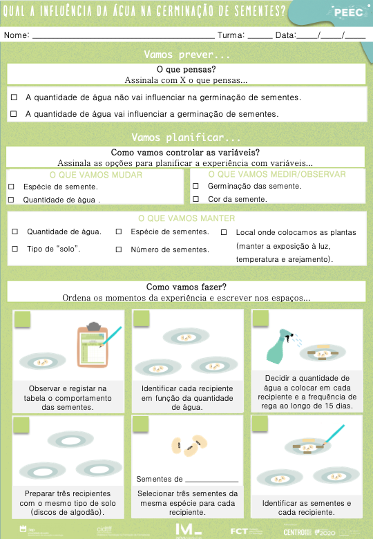 imagem das cartas e caixas da atividade