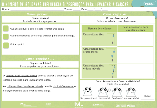 imagem das cartas e caixas da atividade