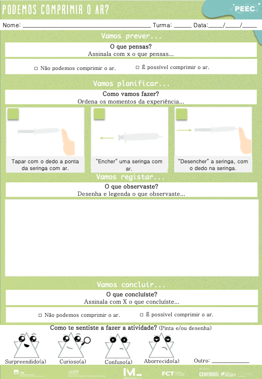 imagem das cartas e caixas da atividade