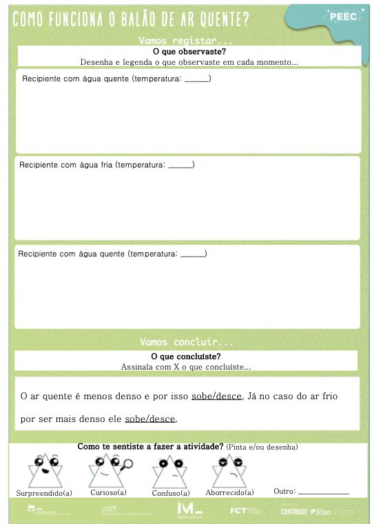 imagem das cartas e caixas da atividade