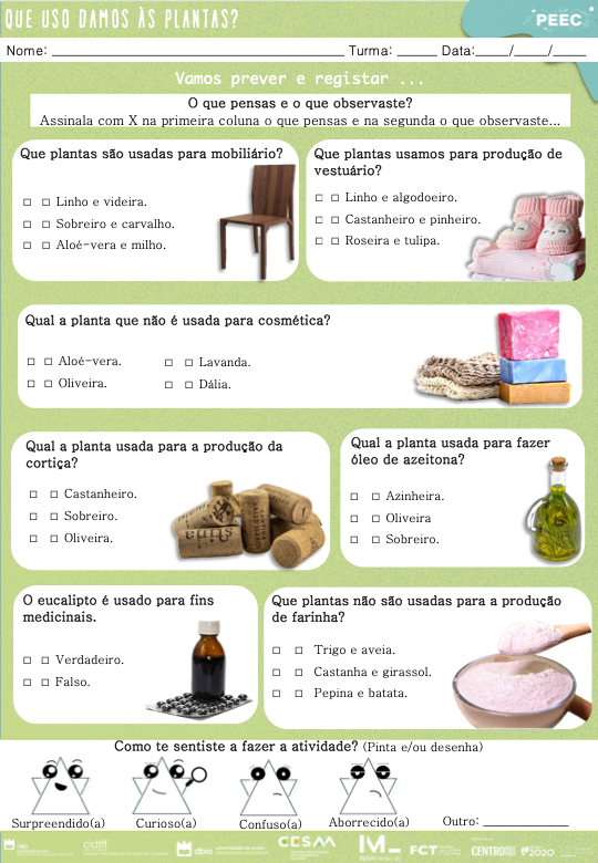 imagem das cartas e caixas da atividade