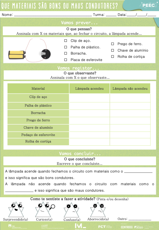 imagem das cartas e caixas da atividade