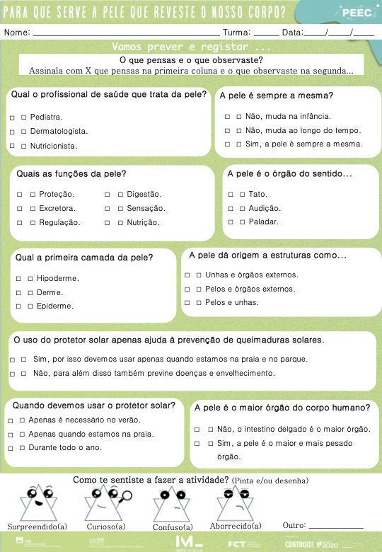 imagem das cartas e caixas da atividade